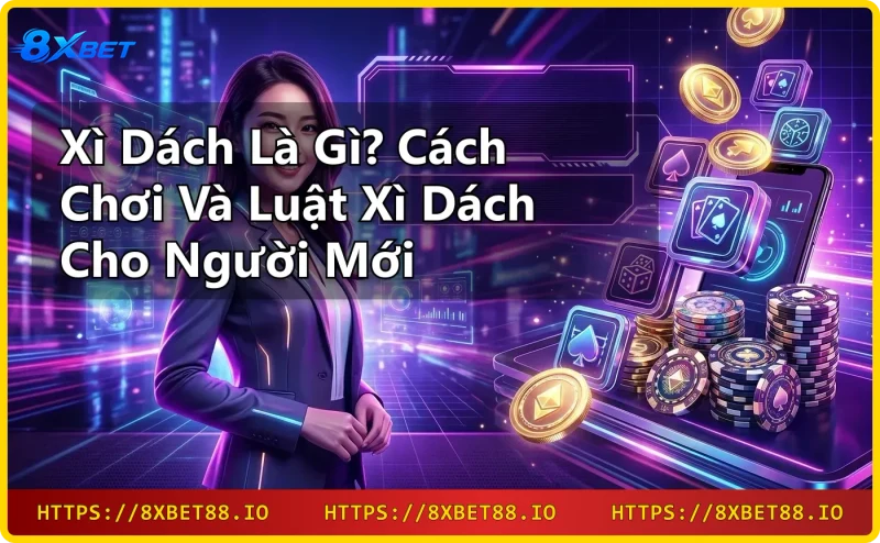 Bài xì dách với lá Át và K - tổng điểm 21