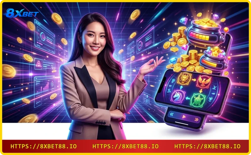 Cách chơi nổ hũ tứ linh: nhấn nút quay và chờ jackpot