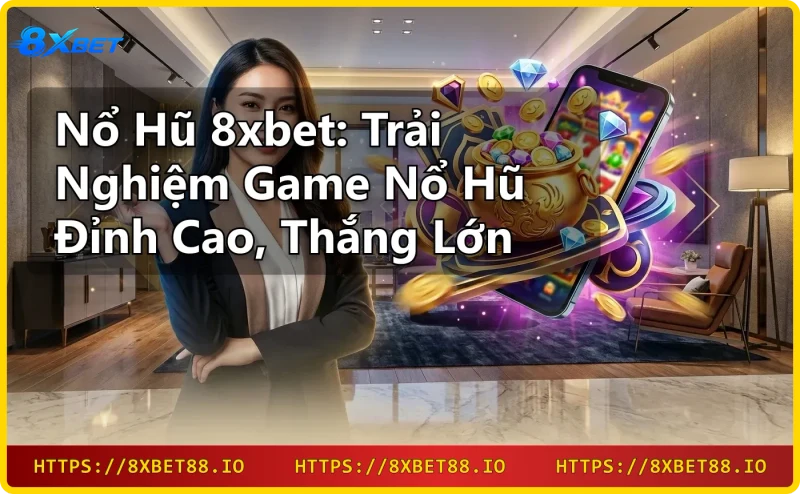 Lợi ích khi chơi nổ hũ 8xbet - đa dạng game slot, RTP cao, giao diện thân thiện